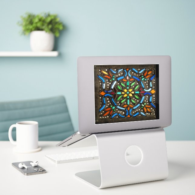 Collorful Ottoman pattern (Laptop On Desk)