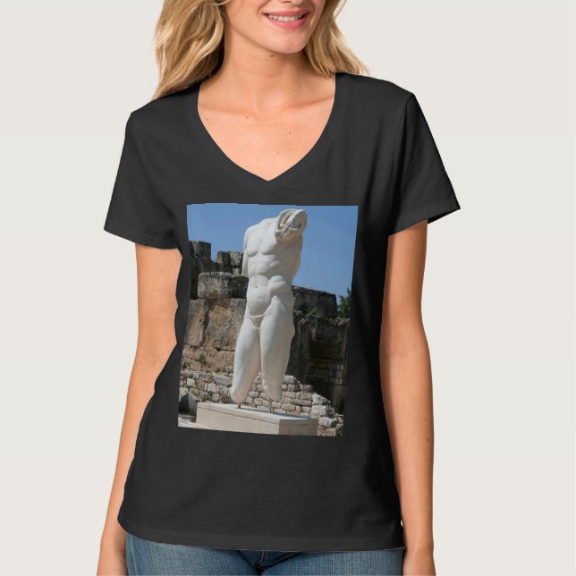 Collosal Torso Statue Hadrianic Bath Of Aphrodisia T-Shirt (Front)