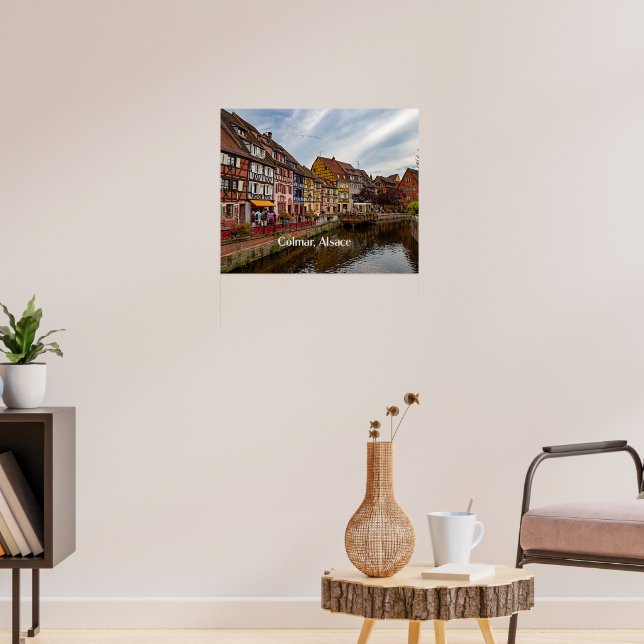 Colmar, Alsace, France scenic photograph Poster (Living Room 3)