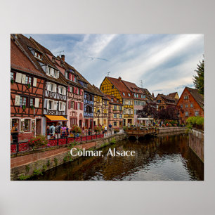 Colmar, Alsace, France scenic photograph Poster