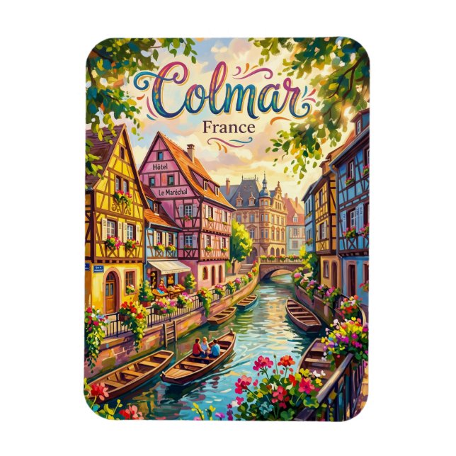 Colmar France Magnet (Vertical)