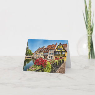 Colmar France Watercolor Card