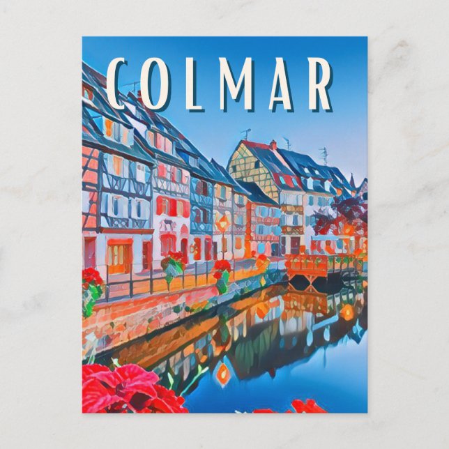Colmar Photo Vintage Postcard (Front)