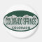Colo Spgs license oval