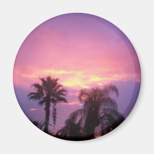 Coloful Florida Sunset Magnet (Front)