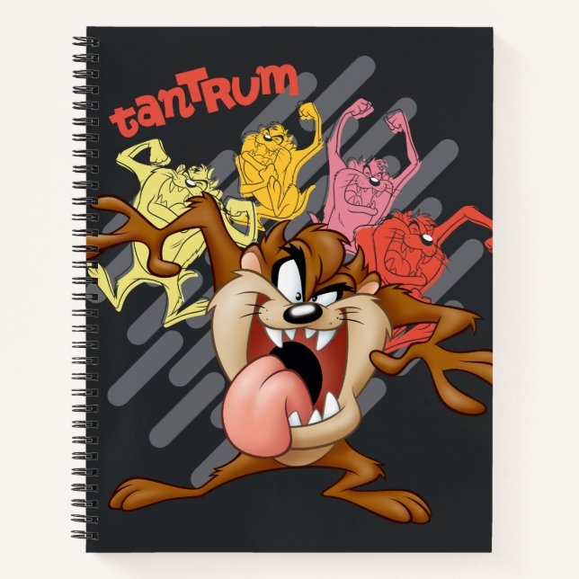 Coloful "Tantrum" TAZ™ Notebook (Front)