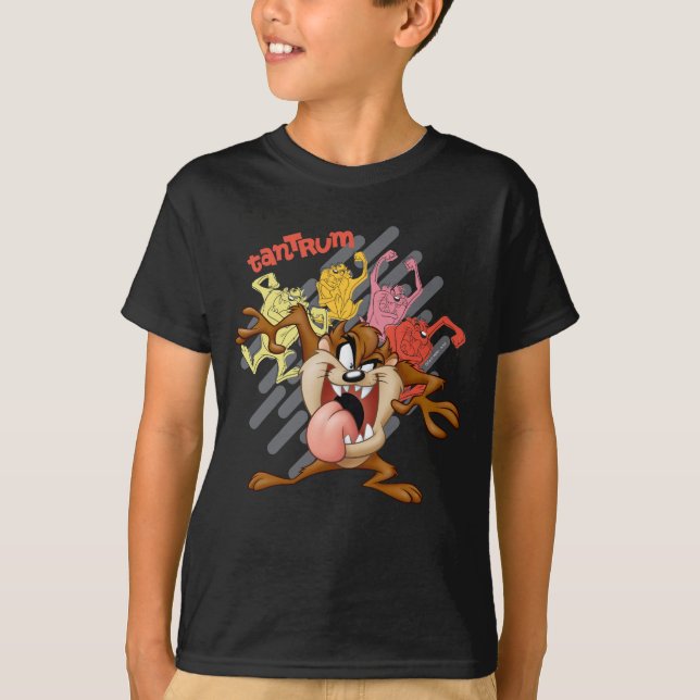 Coloful "Tantrum" TAZ™ T-Shirt (Front)