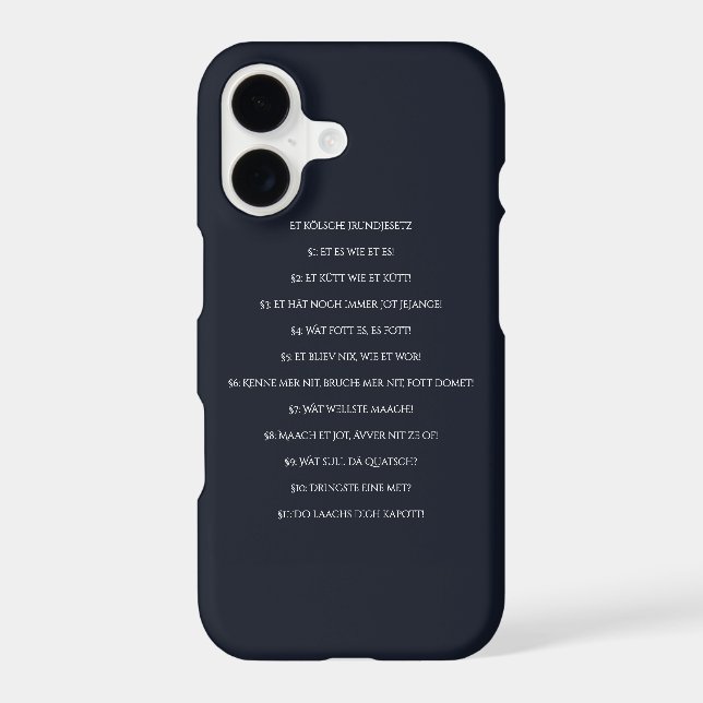 Cologne Basic Law - Cologne Cologne Cöln (Back)