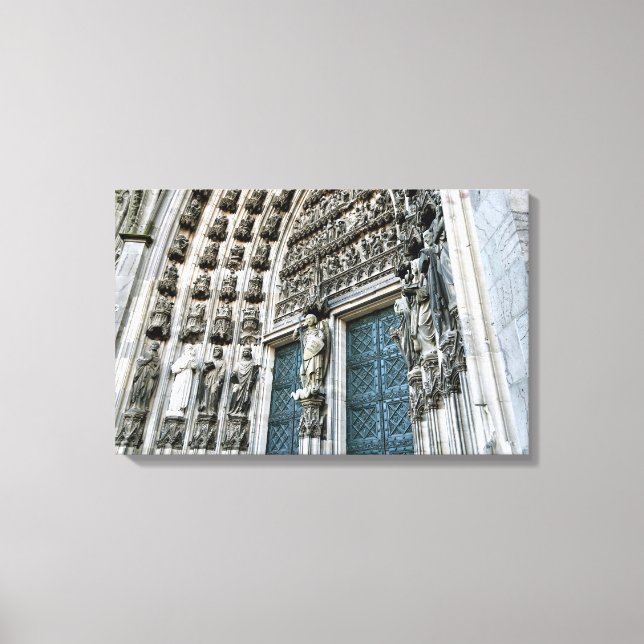 Cologne Cathedral Canvas Print (Front)