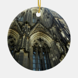 Cologne Cathedral Ceramic Tree Decoration