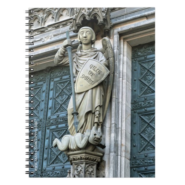 Cologne Cathedral Statue Notebook (Front)