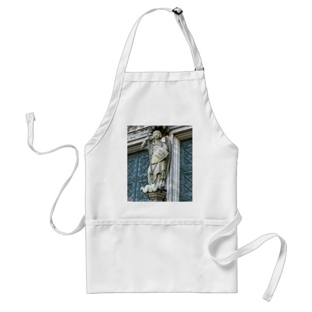 Cologne Cathedral Statue Standard Apron (Front)