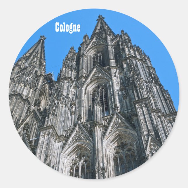 Cologne Cathedral Sticker (Front)
