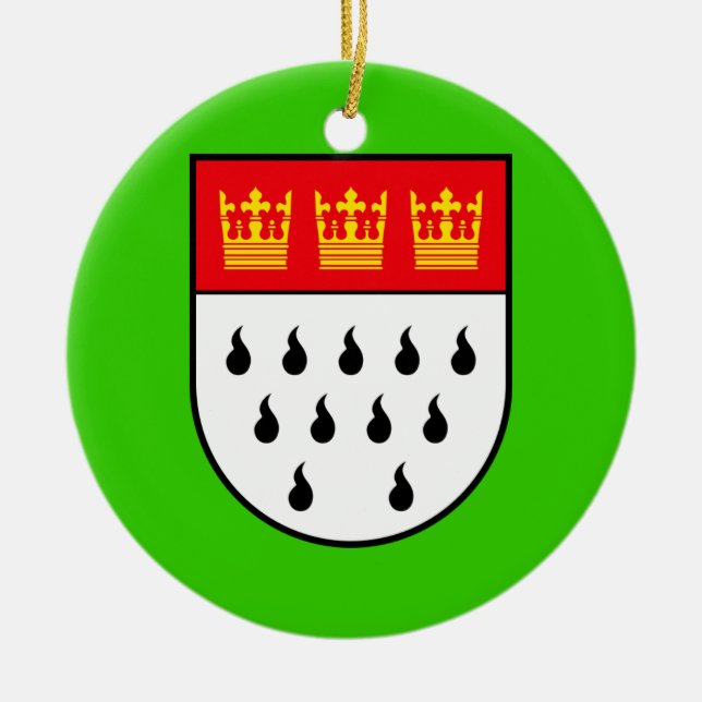 Cologne* Christmas Ornament (Front)
