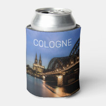 Cologne Cityscape Germany Dom Night Souvenir