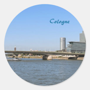 Cologne Classic Round Sticker