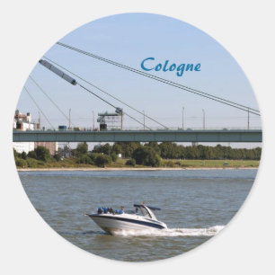 Cologne Classic Round Sticker