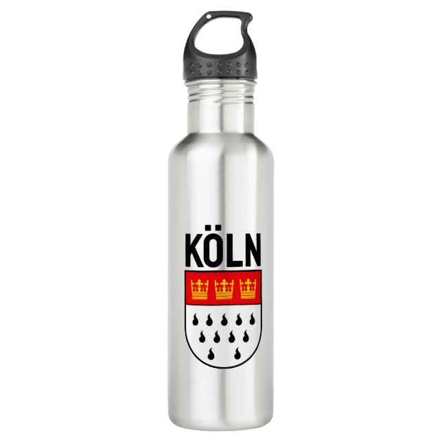 Cologne coat of arms (Germany) 710 Ml Water Bottle (Front)