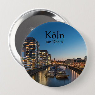 Cologne Germany 10 Cm Round Badge