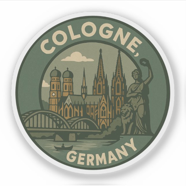 Cologne Germany City Art (Front)