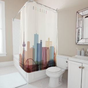 Cologne, Germany   City Skyline Shower Curtain