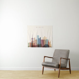 Cologne, Germany   City Skyline Tapestry