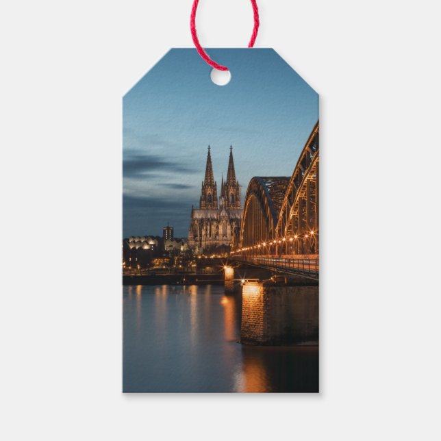 Cologne Germany Favour Tags (Front)