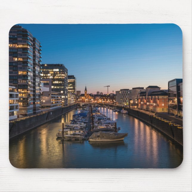 Cologne Germany Harbour Mouse Mat (Front)