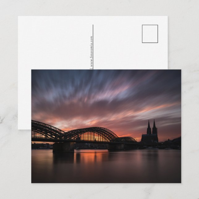 Cologne Germany Holiday Postcard (Front/Back)