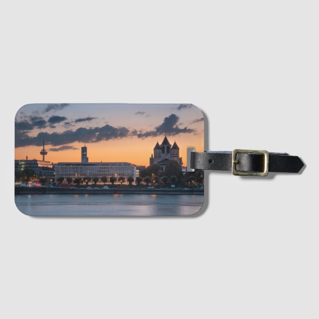 Cologne Germany Luggage Tag (Front Horizontal)