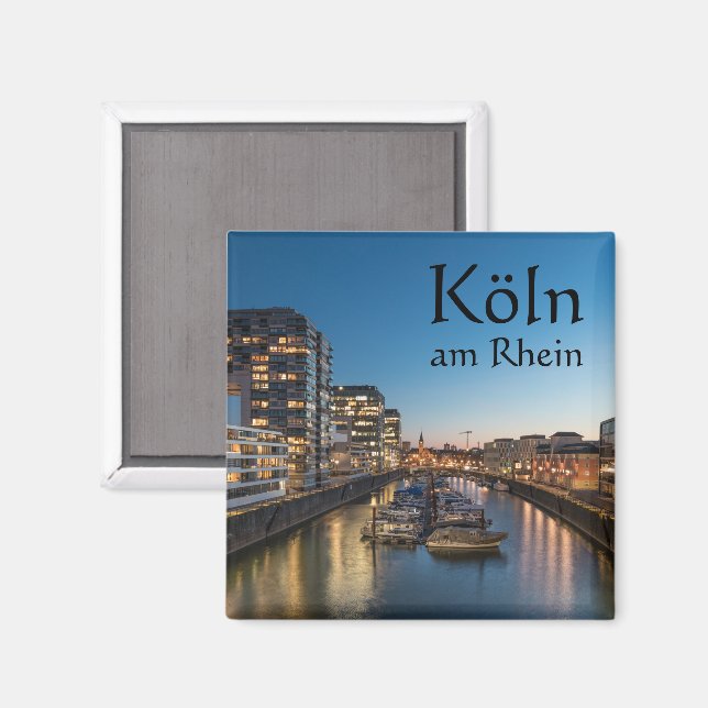 Cologne Germany Magnet (Front/Back)