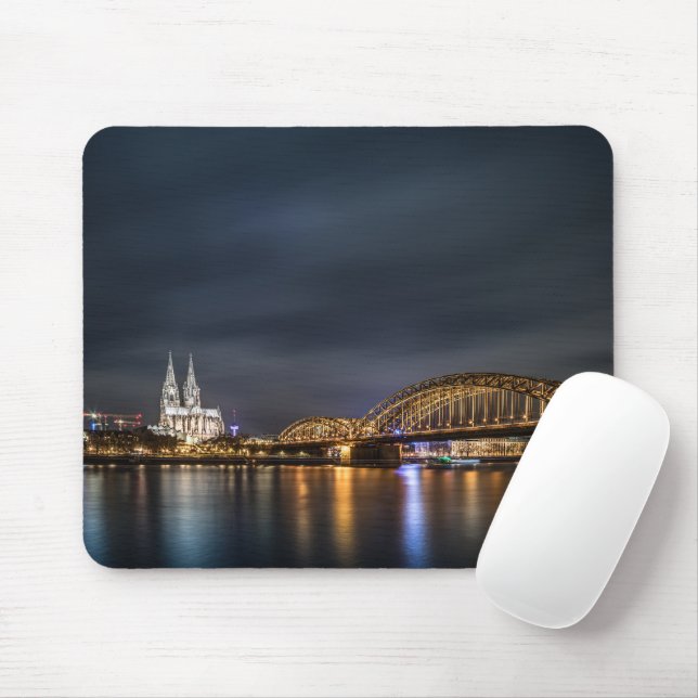 Cologne Germany Mouse Mat (With Mouse)