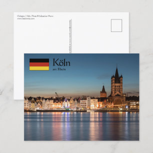 Cologne Germany Postcard