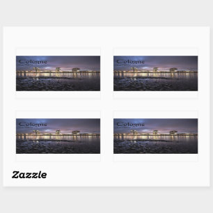 Cologne Germany Rectangular Sticker