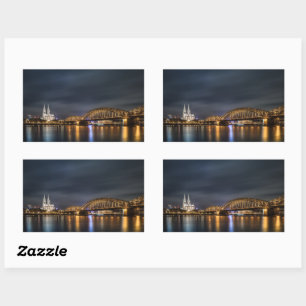 Cologne Germany Rectangular Sticker