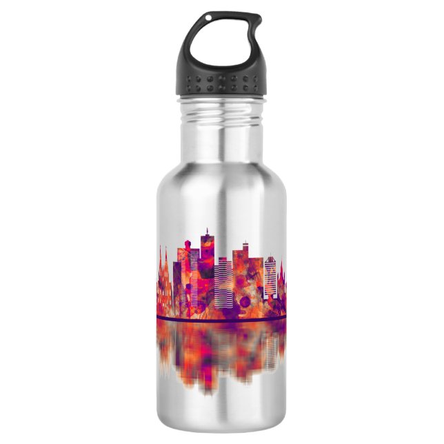 Cologne Germany Skyline 710 Ml Water Bottle (Front)