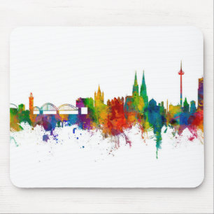 Cologne Germany Skyline Mouse Mat
