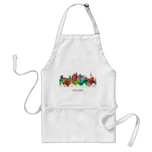 Cologne Germany Skyline Standard Apron