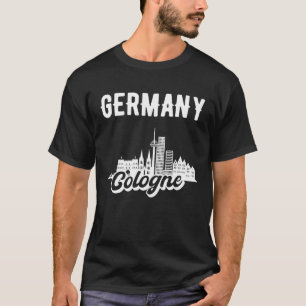 Cologne Germany Skyline T-Shirt