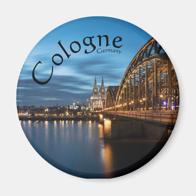 Cologne Germany Souvenir Magnet (Front)