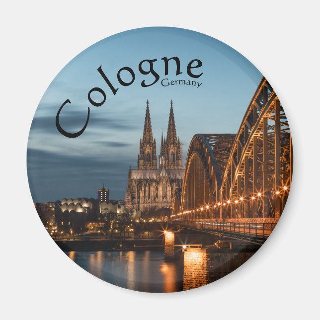 Cologne Germany Souvenir Magnet (Front)