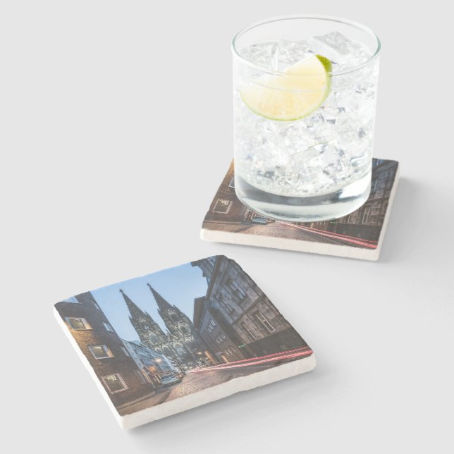Cologne Germany Stone Coaster (Side)