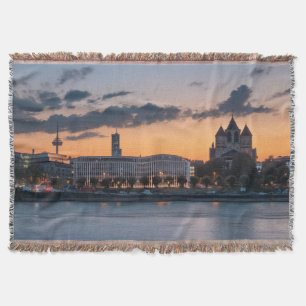 Cologne Germany Throw Blanket