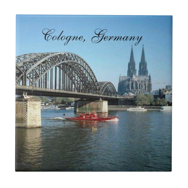 Cologne Germany Tile Koln (Front)