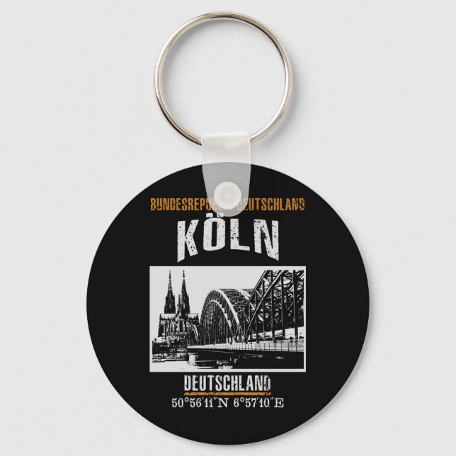 Cologne Key Ring (Front)