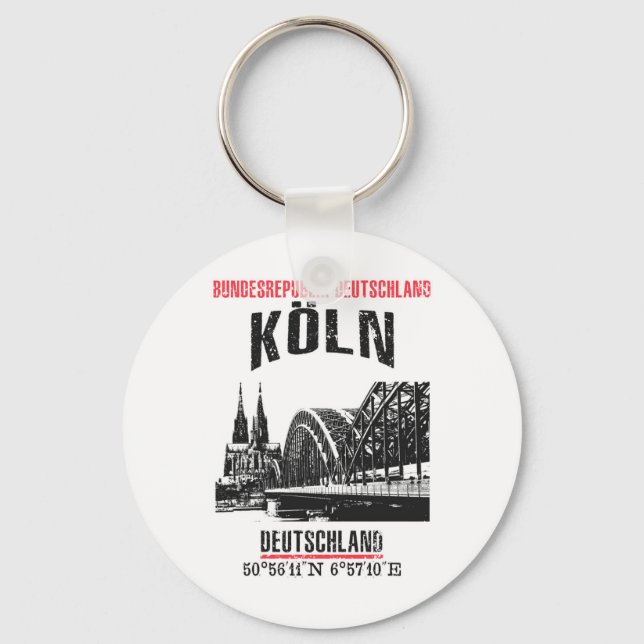 Cologne Key Ring (Front)