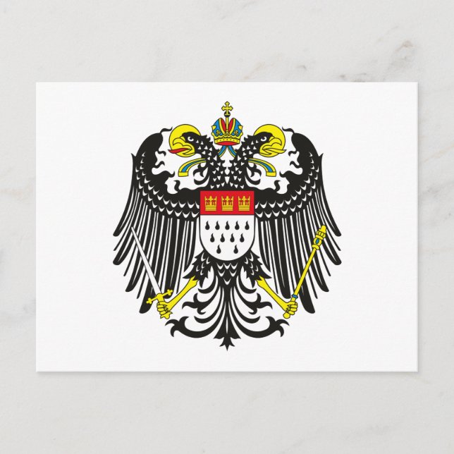 Cologne (Koln) Coat of Arms Postcard (Front)