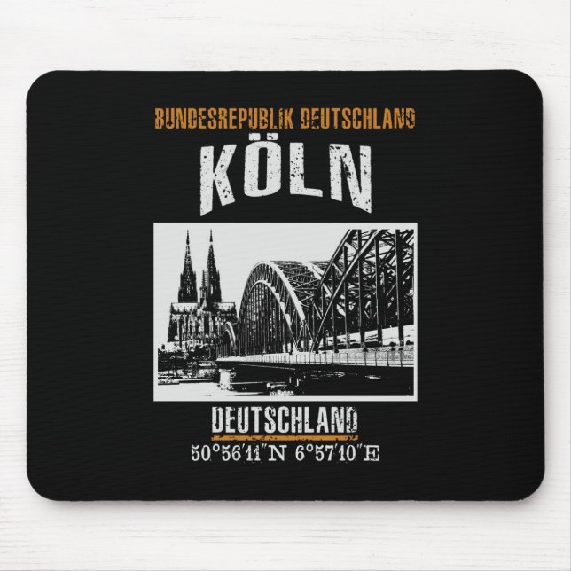 Cologne Mouse Mat (Front)