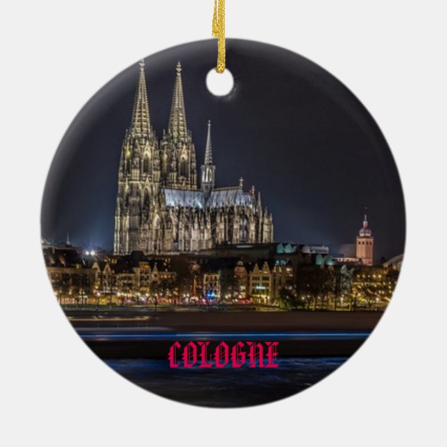 Cologne Panoramic Ornament (Back)