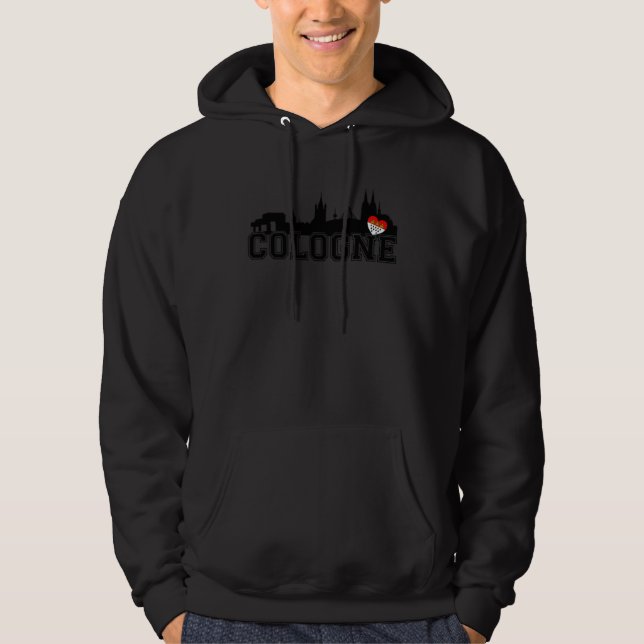 Cologne Skyline Germany Hoodie (Front)